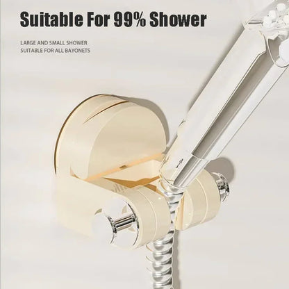 Integrated Suction Cup Shower Rack Wall Mounted